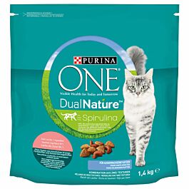 Purina ONE Trockenfutter Dual Nature Adult Lachs 1.4kg