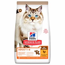 Hill's Chat Science Plan NO GRAIN Adult Nourriture pour chats Poulet 1.5kg