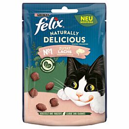 Felix Snack pour chats Naturally Delicious Saumon 50g