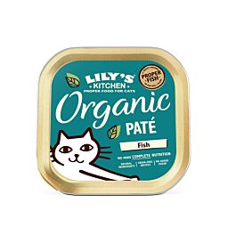 Lily's Kitchen Nourriture humide pour chats Organic Poisson 19x85g