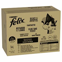 Felix So gut wie es aussieht Geschmacksvielfalt in Gelee 120x85g