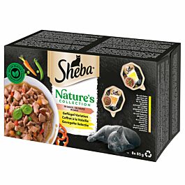 Sheba Nourriture pour chats Nature's Collection en Sauce 8x85g