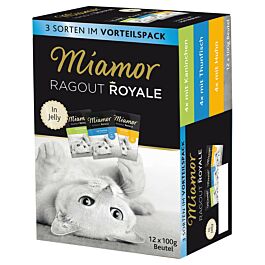 Miamor Nourriture pour chats Ragoût Royale MuliMix Box assorti