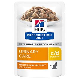 Hill's VET Katze Prescription Diet c/d Multicare Urinary 12x85g