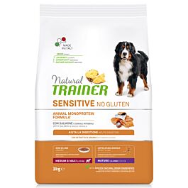 Trainer Nourriture pour chien Sensitive No Gluten Medium & Maxi Maturity Saumon