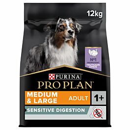 Pro Plan Dog Adult Medium & Large Sensitive Digestion Dinde sans gluten