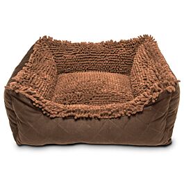 Dog Gone Smart Lit pour chiens Dirty Dog Lounger Bed Brown différentes tailles 
