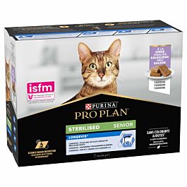 Pro Plan Cat Nourriture pour chats Sterilised 7+ Dinde