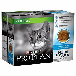 Pro Plan Cat Nourriture pour chats Sterilised Cabillaud