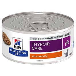 Hill's VET Chat Prescription Diet y/d Thyroid Health