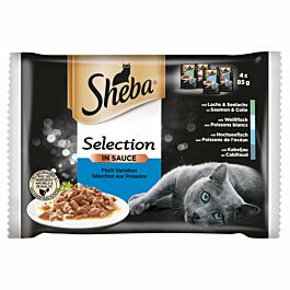 Sheba Selection Katzenfutter in Sauce diverse Sorten 13x4x85g