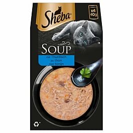 Sheba Classic Soup avec filet de thon