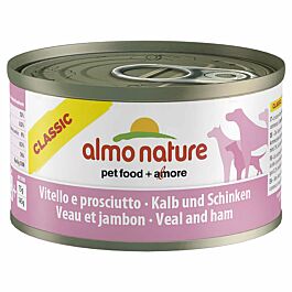 Almo Nature Nourriture pour chiens HFC Classic Adult Veau & Jambon