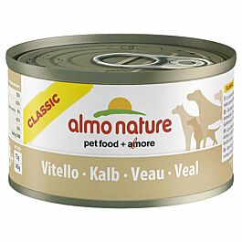 Almo Nature Nourriture pour chiens HFC Classic Adult Veau en boîte de 95g