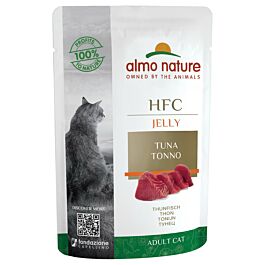 Almo Nourriture pour chats HFC Adult Jelly en sachet 24x55g