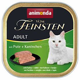 animonda Nourriture pour chats Vom Feinsten Adult Dinde & Lapin