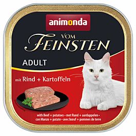 animonda Nourriture pour chats Vom Feinsten Adult Boeuf & Pommes de Terre