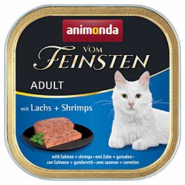 animonda Nourriture pour chats Vom Feinsten Adult Saumon & Crevettes