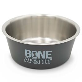 Freezack Gamelle pour chiens Bone Appetit noir