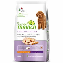 Trainer Nourriture pour chiens Natural Small & Toy Maturity poulet
