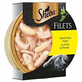 Sheba Katzenfutter Filets natürliches Huhn