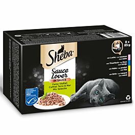 Sheba Selection Katzenfutter in Sauce feine Vielfalt