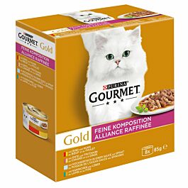 Gourmet Gold Katzenfutter Variantenvielfalt