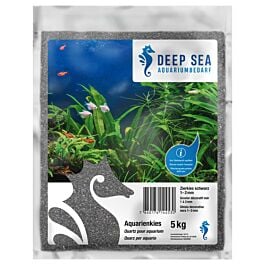 Deep Sea Aquarium Zierkies schwarz 