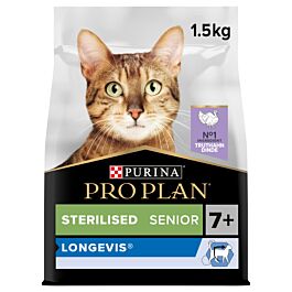 Pro Plan Cat Sterilised 7+ Truthahn