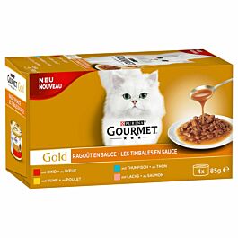 Gourmet Katzenfutter Gold Sauce Delight mit Huhn