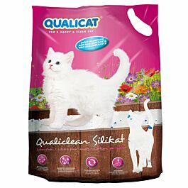 QUALICAT Katzenstreu Qualiclean Silikat nicht klumpend