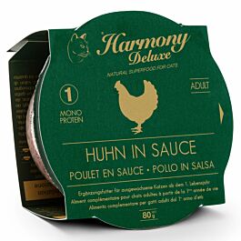 Harmony Cat Deluxe Cup Adult Huhn in Sauce 