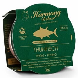 Harmony Cat Deluxe Cup Senior Thunfisch Immun-Boost & Care